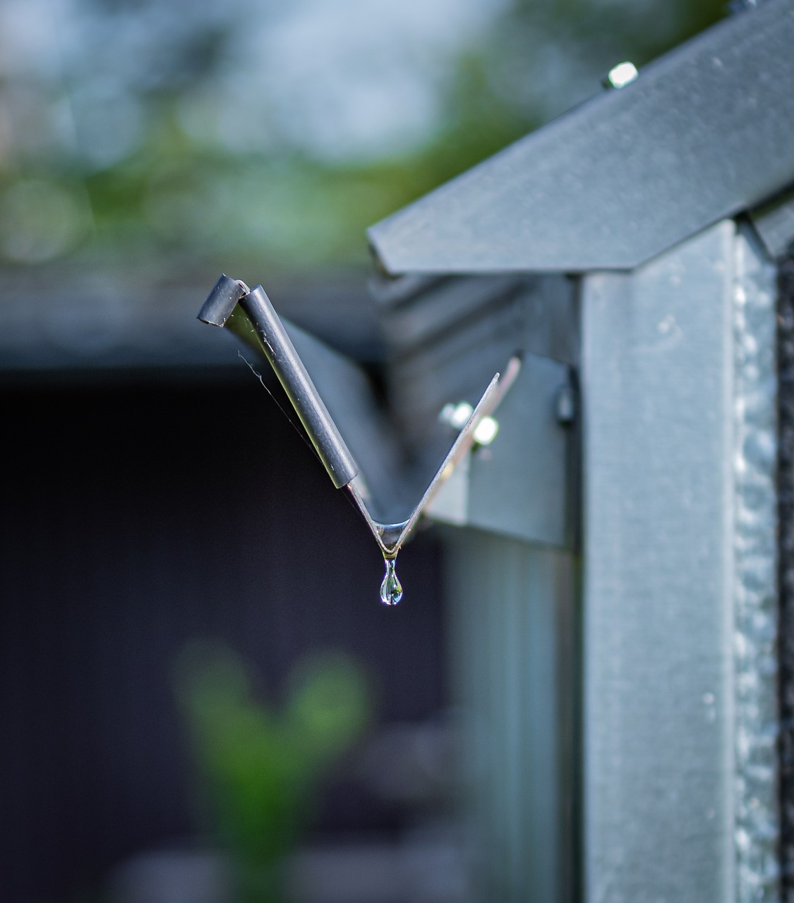 About waterdrop, rain gutter, greenhouse, down drops, water, rain, wet, droplets, liquid, nature, macro, rainy, weather
